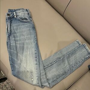 Ser.O.Ya high-rise skinny jeans, size 24